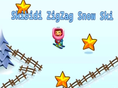 بازی Skibidi ZigZag اسکی برف آنلاین