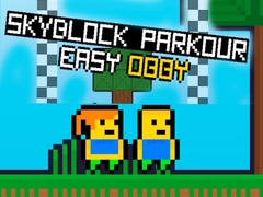 بازی Skyblock Parkour آسان Obby آنلاین