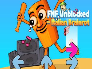 بازی FNF Unlocked Brainrot ﯽﯾﺎﯿﻟﺎﺘﯾﺍ آنلاین