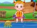 بازی بچه هیزل زمان ماهیگیری آنلاین