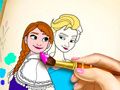 بازی کتاب رنگ‌آمیزی پادشاهی یخ آنلاین