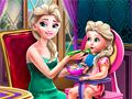 بازی غذای منصوبه ملکه یخ آنلاین