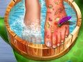 بازی پزشک پوست پا آنلاین