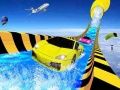 بازی ماجراجویی مسابقات اتومبیلرانی در سرسره آبی 2020 آنلاین