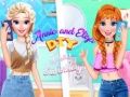 بازی آنی و الیزا دوخت لباس DIY آنلاین