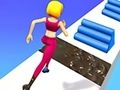 بازی دختری زیبایی می دود 3D آنلاین