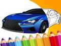 بازی کتاب رنگ آمیزی خودروهای لوکس ژاپنی آنلاین