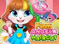 بازی  haircut خنده‌دار آنجلا آنلاین