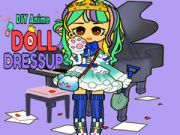 بازی طراحی لباس عروسک انیمه به صورت DIY آنلاین