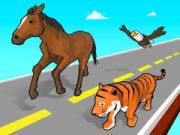 بازی مسابقه تبدیل حیوانات آنلاین