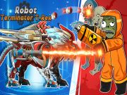 بازی Robot Terminator t rex آنلاین