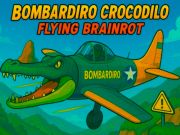 بازی Bombardiro Crocodilo Flying Brainrot آنلاین