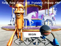 بازی Tung Tung Sahur vs Tralalero tralala fnf آنلاین