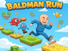 بازی Baldman Run آنلاین