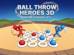 بازی Ball Throw Heroes 3D آنلاین
