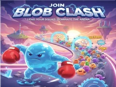 بازی ﺪﯾﺪﻧﻮﯿﭙﺑ Blob Clash ﻪﺑ آنلاین