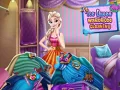 بازی تمیز کردن کمد ملکه یخ آنلاین