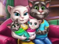 بازی روز خانواده دوقلوهای آنجلا آنلاین