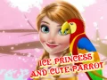 بازی پرنسس یخ و طوطی بامزه آنلاین