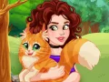 بازی اولیویا یک گربه را به فرزندی می‌پذیرد آنلاین