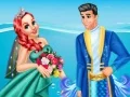 بازی عروسی آریل و اریک آنلاین