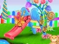 بازی تمیز باغ آب نبات آنلاین