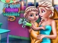 بازی واکسین‌های نوزاد ملکه یخ آنلاین