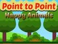 بازی نقطه به نقطه حیوانات خوشحال آنلاین