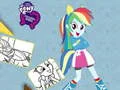 بازی کتاب رنگ آمیزی Equestria Girls آنلاین بازی کتاب رنگ آمیزی Equestria Girls آنلاین