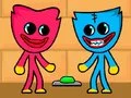 بازی Kissy Missy و Huggy Wuggy آنلاین بازی Kissy Missy و Huggy Wuggy آنلاین