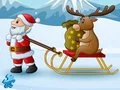 بازی پازل خنده‌دار سنتا آنلاین
