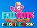 بازی Fall Guys کتاب رنگ آمیزی هالووین آنلاین