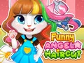 بازی  haircut خنده‌دار آنجلا آنلاین
