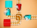 بازی پازل هزارتوی راه‌آهن آنلاین