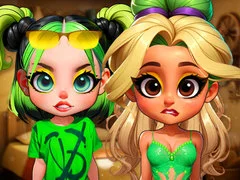 بازی رقص صورت سلبریتی ها آنلاین