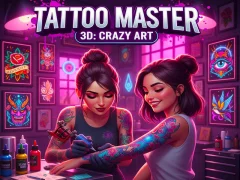 بازی Tattoo Master 3D: Crazy Art آنلاین