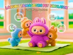 بازی Labubu Tamagotchi ﯽﮕﻧﺎﺧ ﻥﺍﻮﯿﺣ ﺯﺎﺳ ﻪﯿﺒﺷ آنلاین
