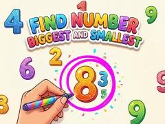 بازی Find Number Biggest and Smallest آنلاین