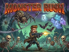 بازی Monster Man Rush آنلاین