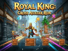 بازی Cross Avatar Run :ﮓﻨﯿﮐ ﻝﺎﯾﻭﺭ آنلاین