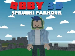 بازی Obby 3D Sprunki Parkour آنلاین