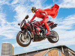 بازی Super Hero Stunt 3D ﯽﻌﻗﺍﻭ ﺖﻠﮑﯿﺳ ﺭﻮﺗﻮﻣ آنلاین
