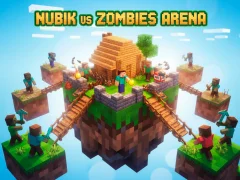 بازی Nubik Vs Zombies Arena آنلاین