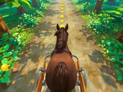 بازی Horse Kart Runner ﯼﺯﺎﺑ آنلاین