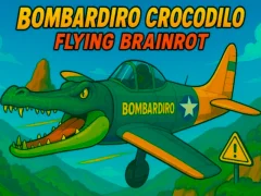بازی Bombardiro Crocodilo Flying Brainrot آنلاین