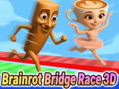 بازی Brainrot Bridge Race 3D آنلاین