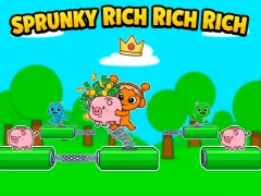 بازی Sprunky Rich Rich Rich آنلاین