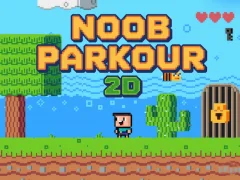 بازی Noob Parkour 2D آنلاین