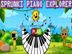 بازی Sprunki Piano Explorer آنلاین
