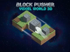 بازی Pusher Voxel World 3D ﮎﻮﻠﺑ آنلاین